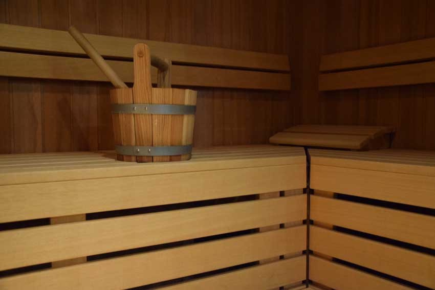 Sex in der Sauna im Swinger Urlaub