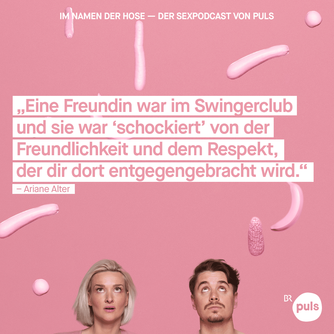 Zitat von Ariane Alter: Eine Freundin war im Swingerclub und sie war schockiert von der Freundlichkeit und dem Respekt, der dir dort entgegengebracht wird.