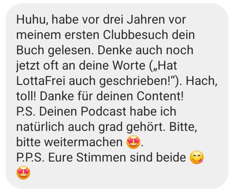 Hörer Feedback: Der erste Besuch im Swingerclub