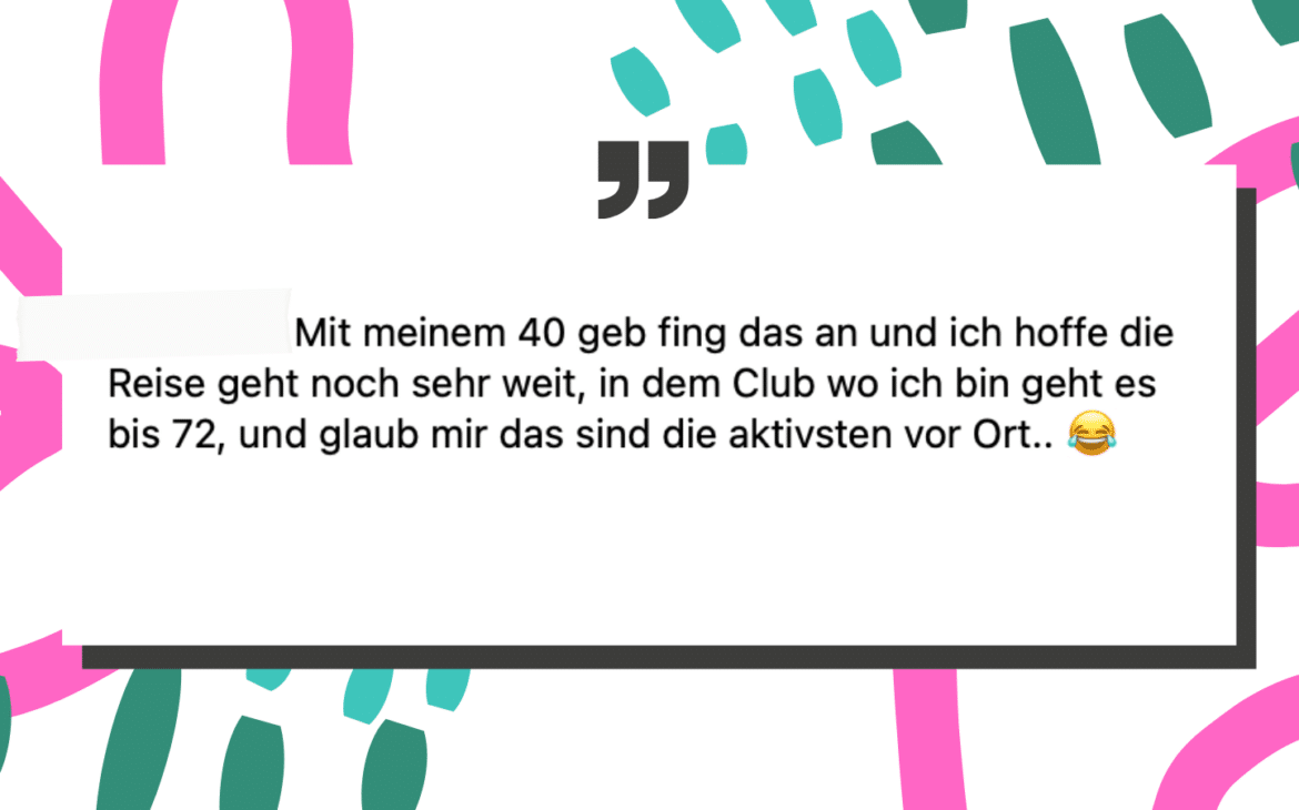 Alter im Swingerclub 